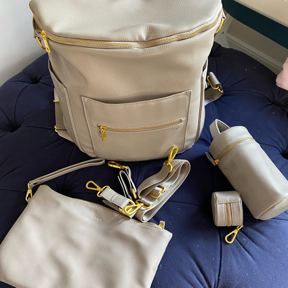 Fawn “motherhood” diaper bag bundle